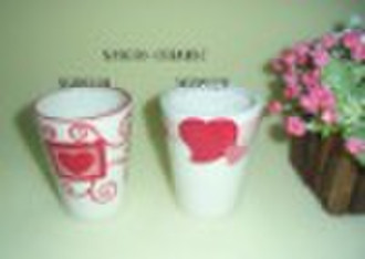 Valentine Day flower Vase