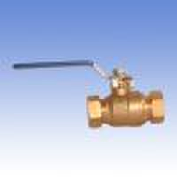 Lead free valves with compression ends