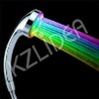 Chrome plated ABS led rainfall shower set