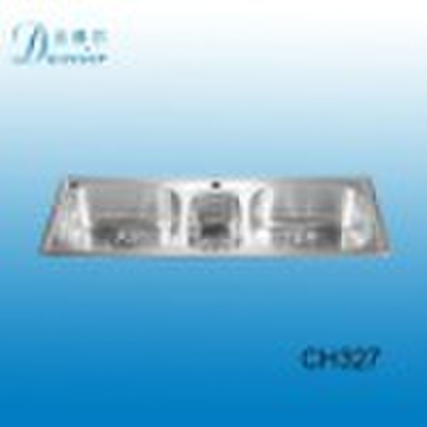 Stainless Steel Three Bowls Kitchen Sink -CH327