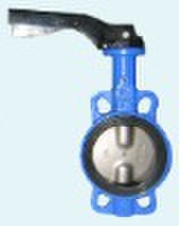 Internal drive wafer type butterfly valve