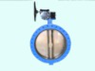 Threaded u type butterfly valve