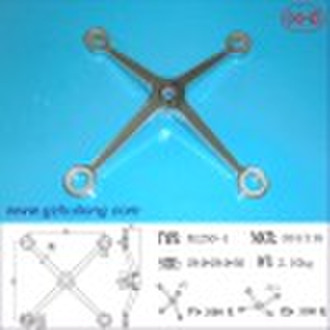 XG250 4-Wege-Spinne für Glaszwischenwandarmaturen