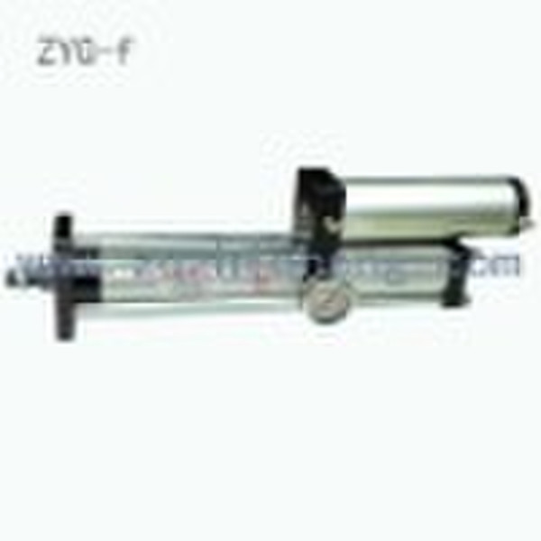 air-hydraulic pressurization cylinder