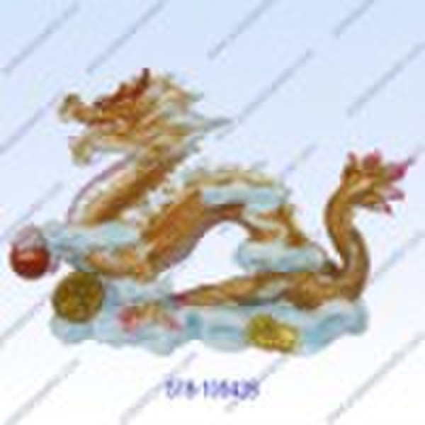 polystone  dragon statue