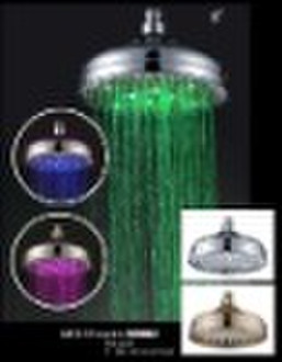 LED Shower hand/LED SHOWER/led shower head   CE &a