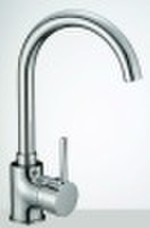 wall mount double handle kitchen faucet