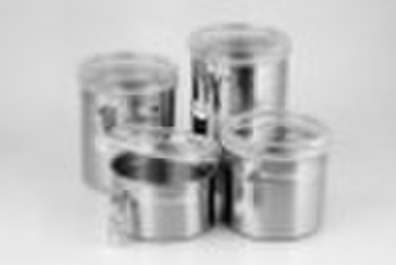 stainless steel canister set