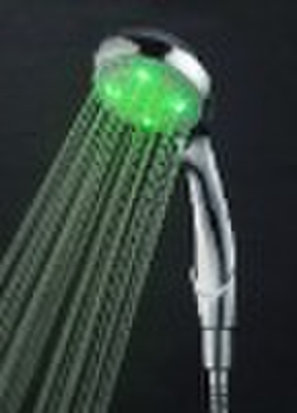 17leds temperature  detectable LED bathroom produc