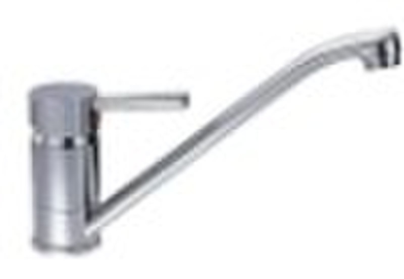 single handle brass sink tap