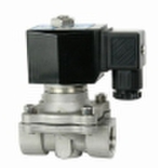 Zero pressure solenoid valves