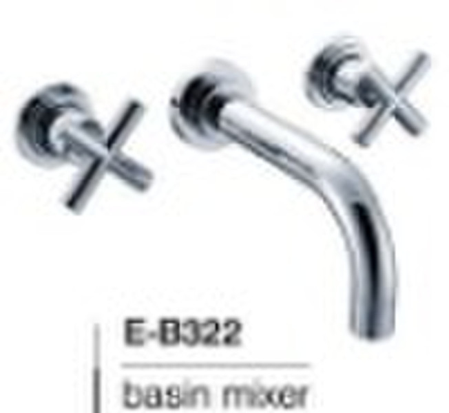 E-B322 In wall basin faucets