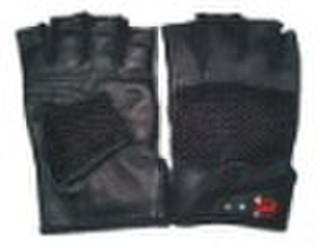 Half Finger Leather Gloves