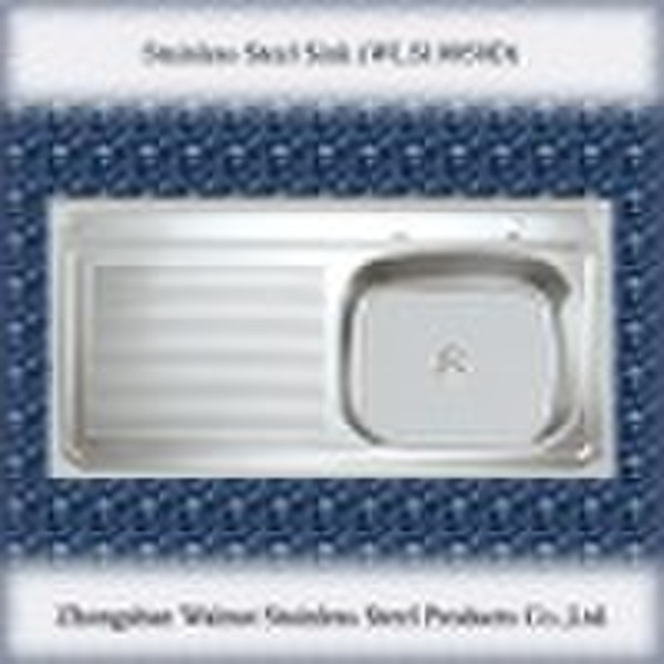 stainless steel kitchen sink (WLS10050D)