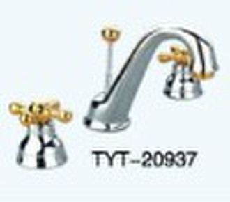 Double handle basin faucet 20937