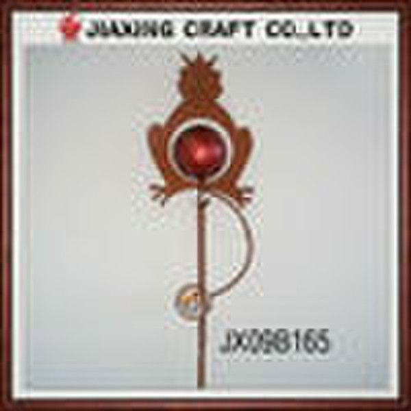 garden stick with glass bead