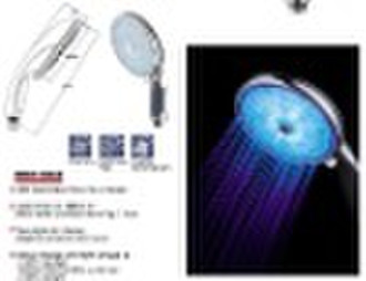 LED hand held shower