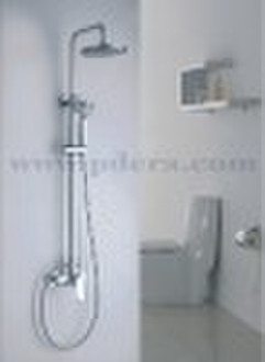 Single handle traditional shower set