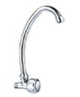 single handle mural kitchen tap