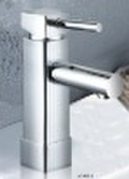 square single handle basin faucet