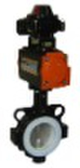 PTFE SEAT BUTTERFLY VALVE