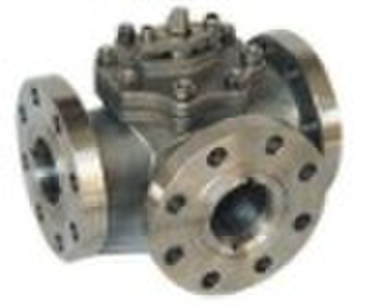 Three-Way Flanged Ball Valves