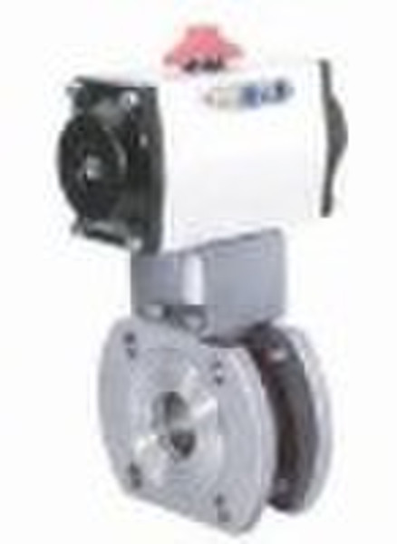 1pc Flange Pnuamatic Ball Valve