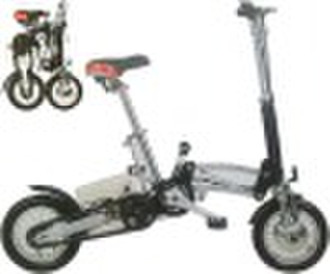 Aluminum one second Folding electric bicycle with