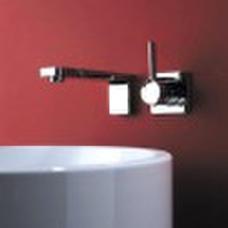 In-wall kitchen faucet