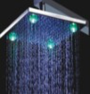 LED bathroom shower head