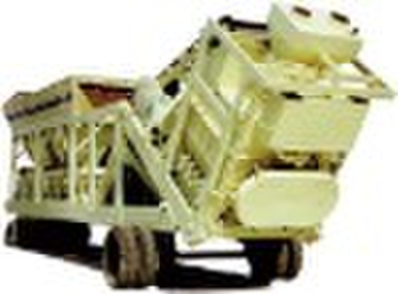 Portable concrete mixer