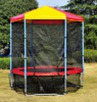 Trampoline with tent