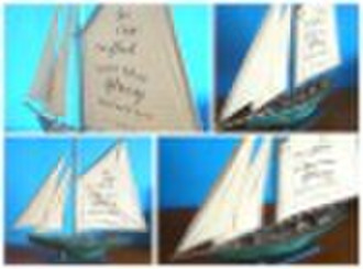 Best handicraft gift nautical model yacht replica