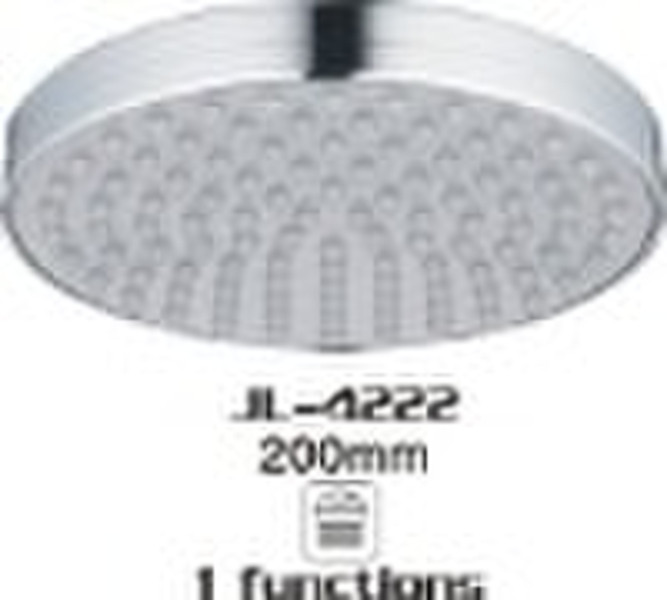 overhead shower head