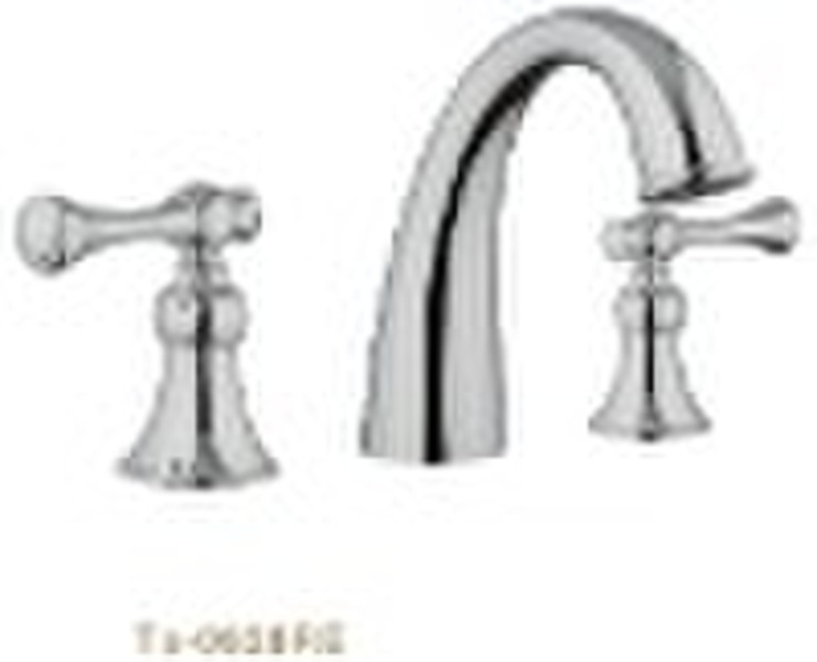 Ta-0628RE Double Handle Basin Faucet Mixer