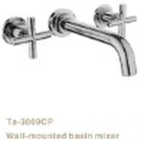 Ta-3009CP double Handle Bathroom Faucet mixer