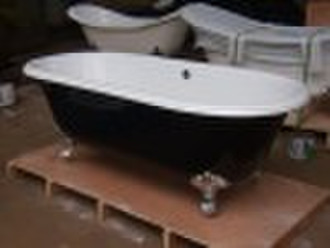 Dual tub with imperial feet