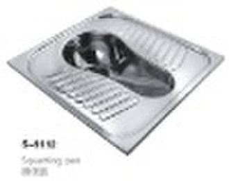 Stainless Steel Squat Pan