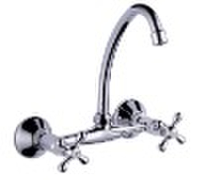 wall-mounted sink mixer