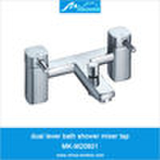 Chrome Brass Pipe Spout Bath Shower  Mixer Taps