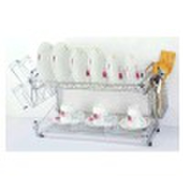 2-Layer dish drainer