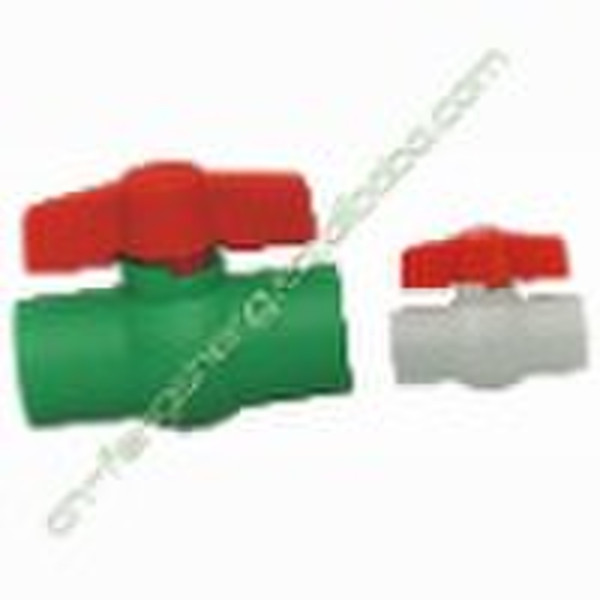 PPR pipe  fittings plastic ball valve
