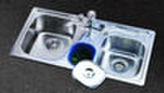 stainless steel kitchen sink  (HQ-882LI)