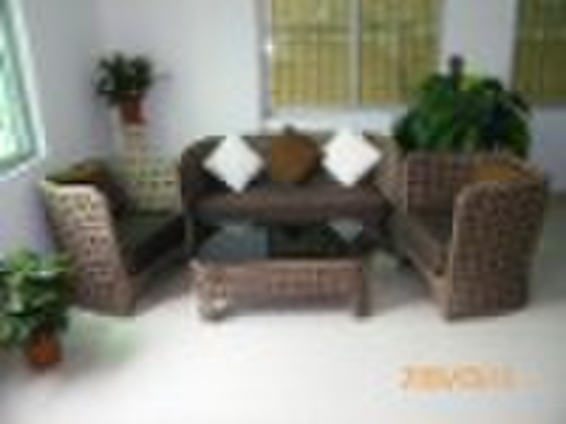 Aluminum rattan furniture