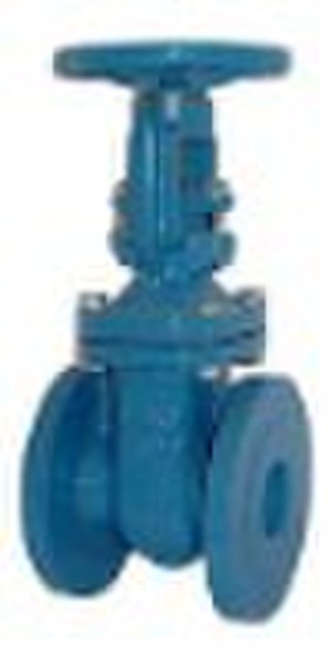 Cast iron / ductile iron gate valve flange end, O.