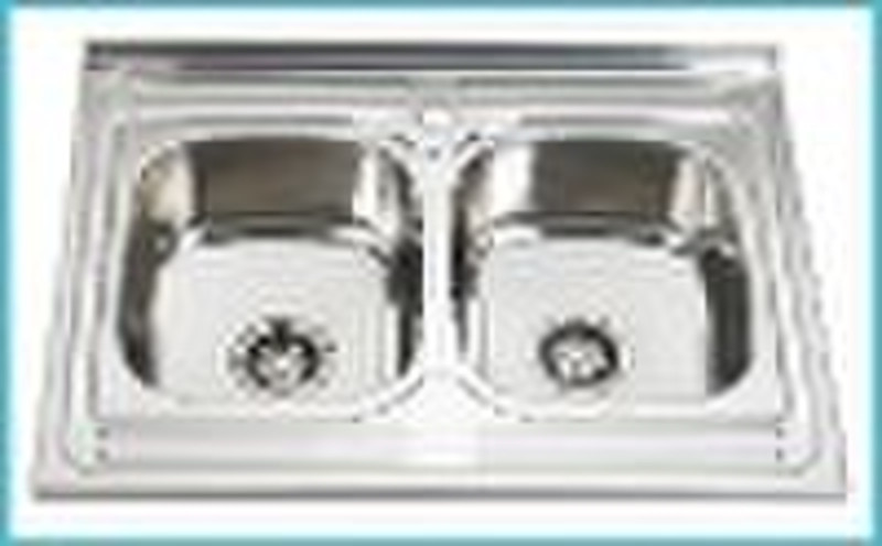 Stainless steel sink XRX 8060S