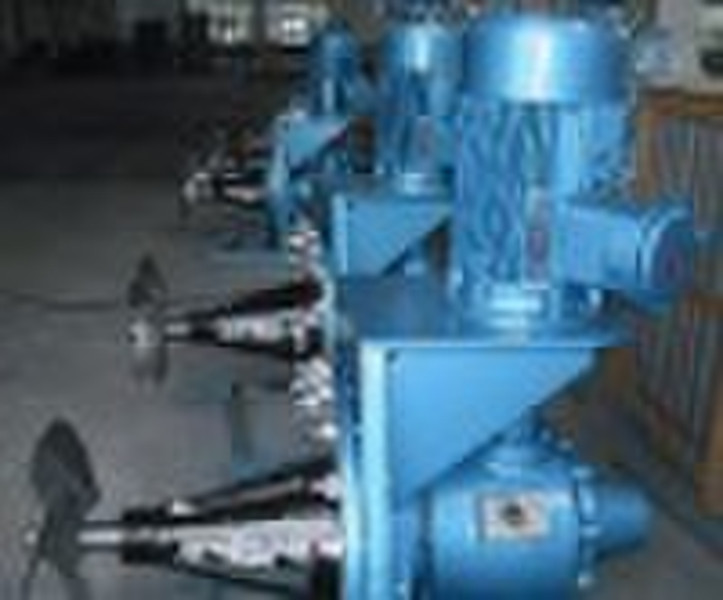 side inserted puddler rabbler stirrer