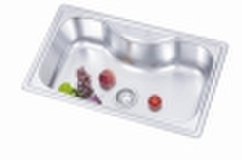 Top mount Stainless Steel Sink Size 750 X 450mm Mo