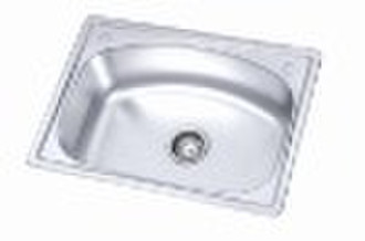 Top mount stainless steel sink 620 X 450 mm