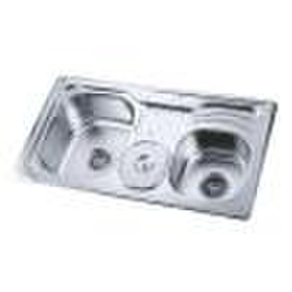 Drop in stainless steel sink size 880X480mm